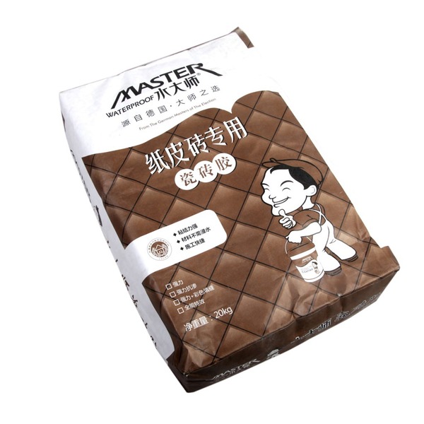 水大师广东深圳厂家专业生产批发销售纸皮砖专用瓷砖胶