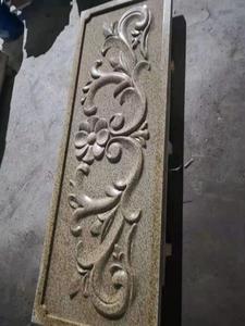 黄金麻石材雕花